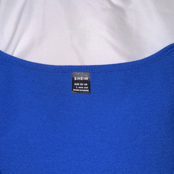 SHEIN Fitted Bodysuit Short Sleeve bundle of 3 - Picture 3 of 9